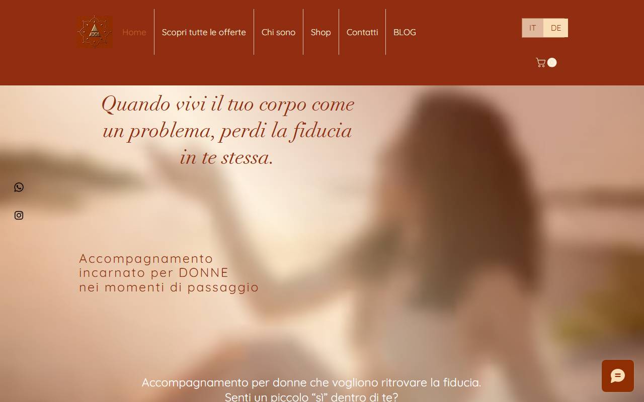 Anteprima del sito: NadiAyurveda di Nadia Zimotti