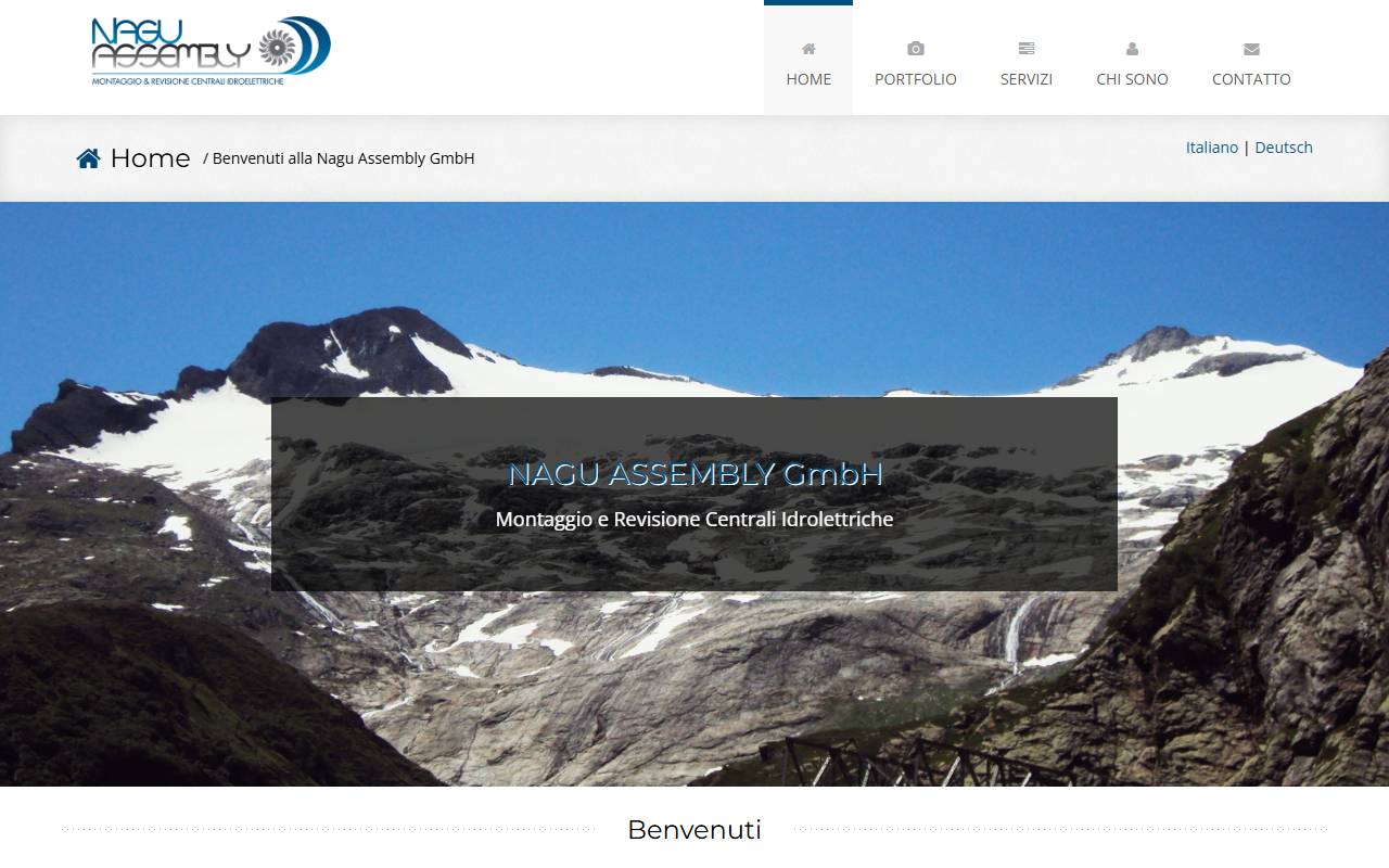 Anteprima del sito: Nagu Assembly GmbH