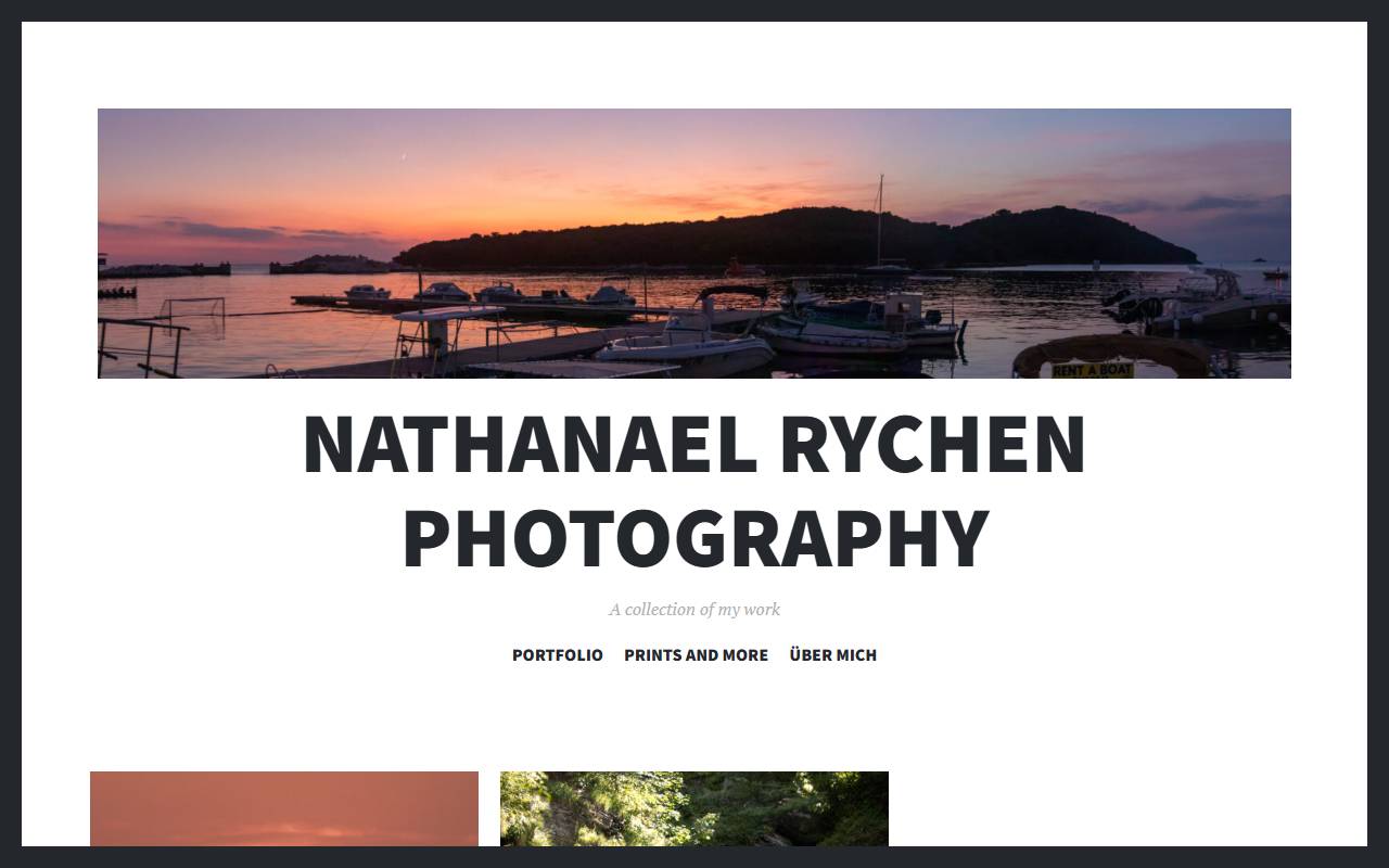 Anteprima del sito: Nathanael Senn