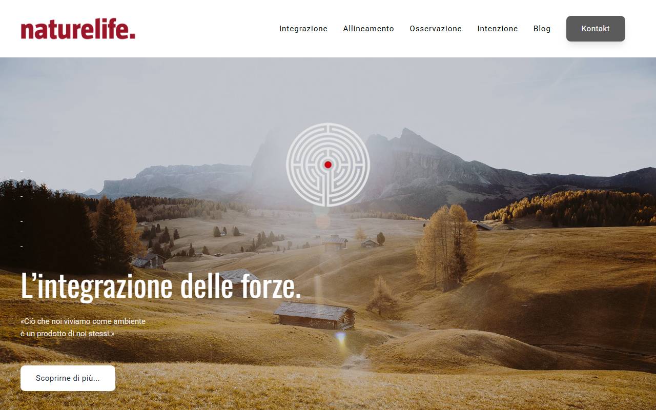 Anteprima del sito: Naturelife Marco Lombardi