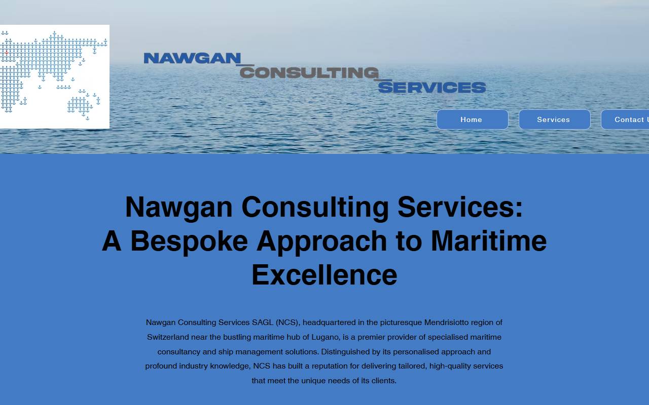 Anteprima del sito: NAWGAN CONSULTING SERVICES Sagl