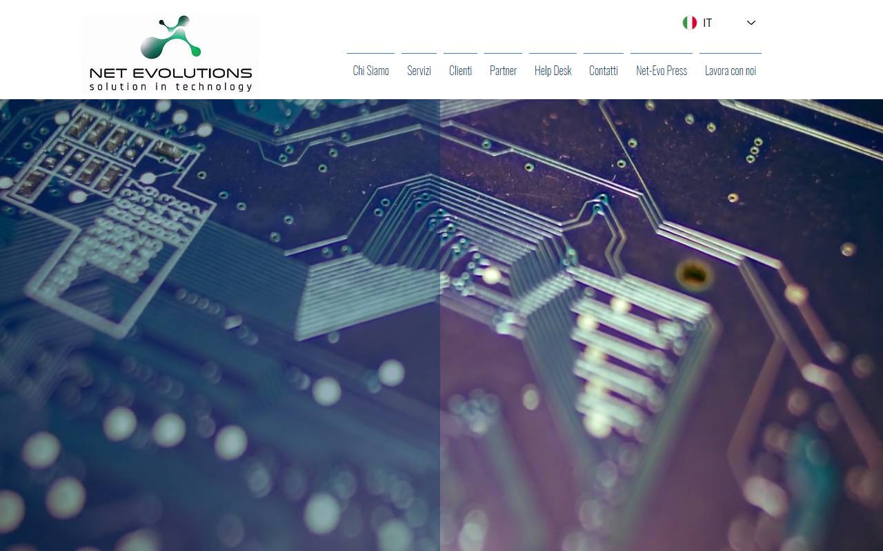 Anteprima del sito: NET EVOLUTIONS Sagl