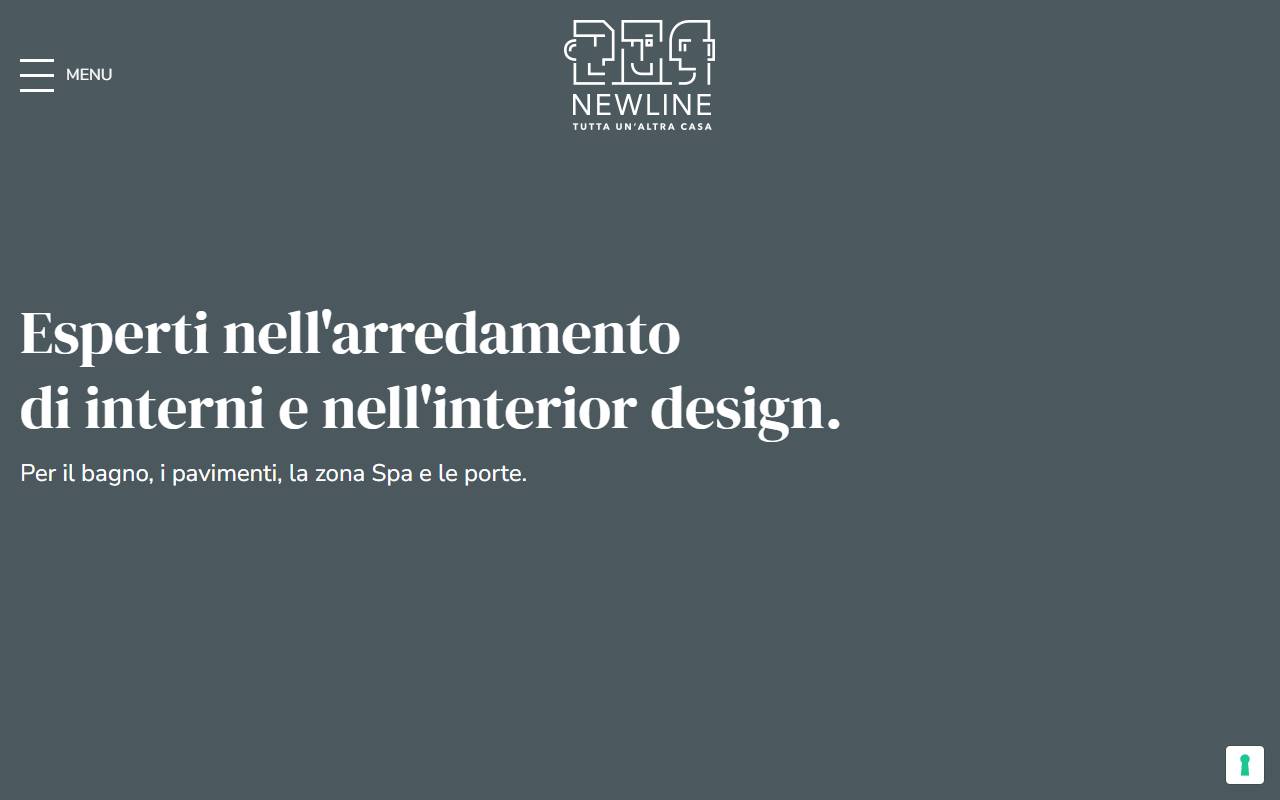 Anteprima del sito: NEW LINE THE ART PROJECT SA