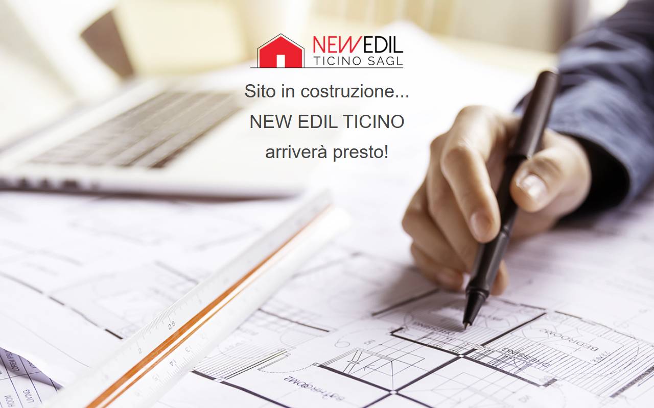 Anteprima del sito: New Edil Ticino Sagl