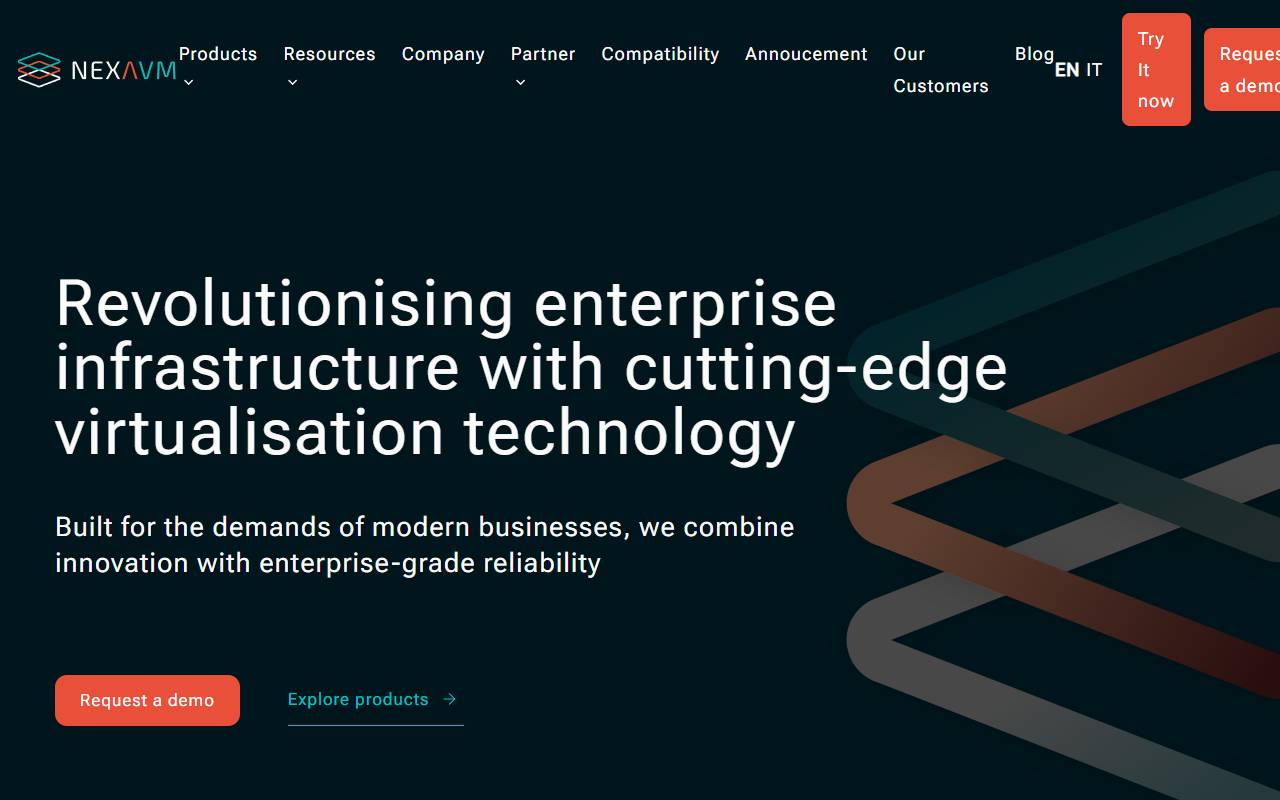 Anteprima del sito: NexaVM Technologies AG