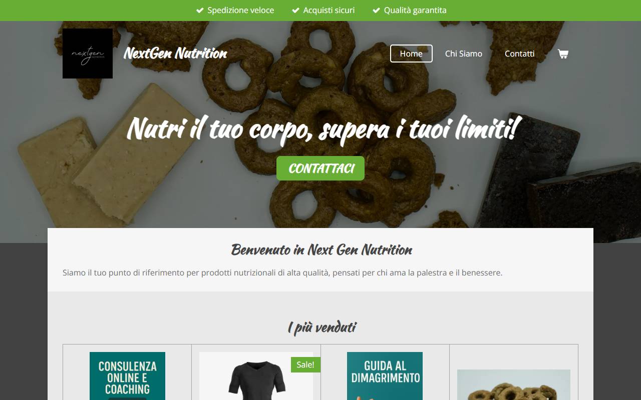 Anteprima del sito: NEXTGEN Pichichero