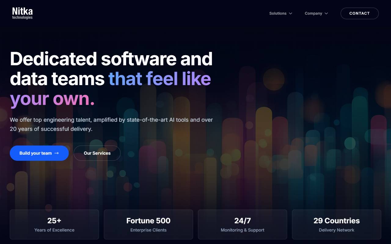Anteprima del sito: Nitka Group SA