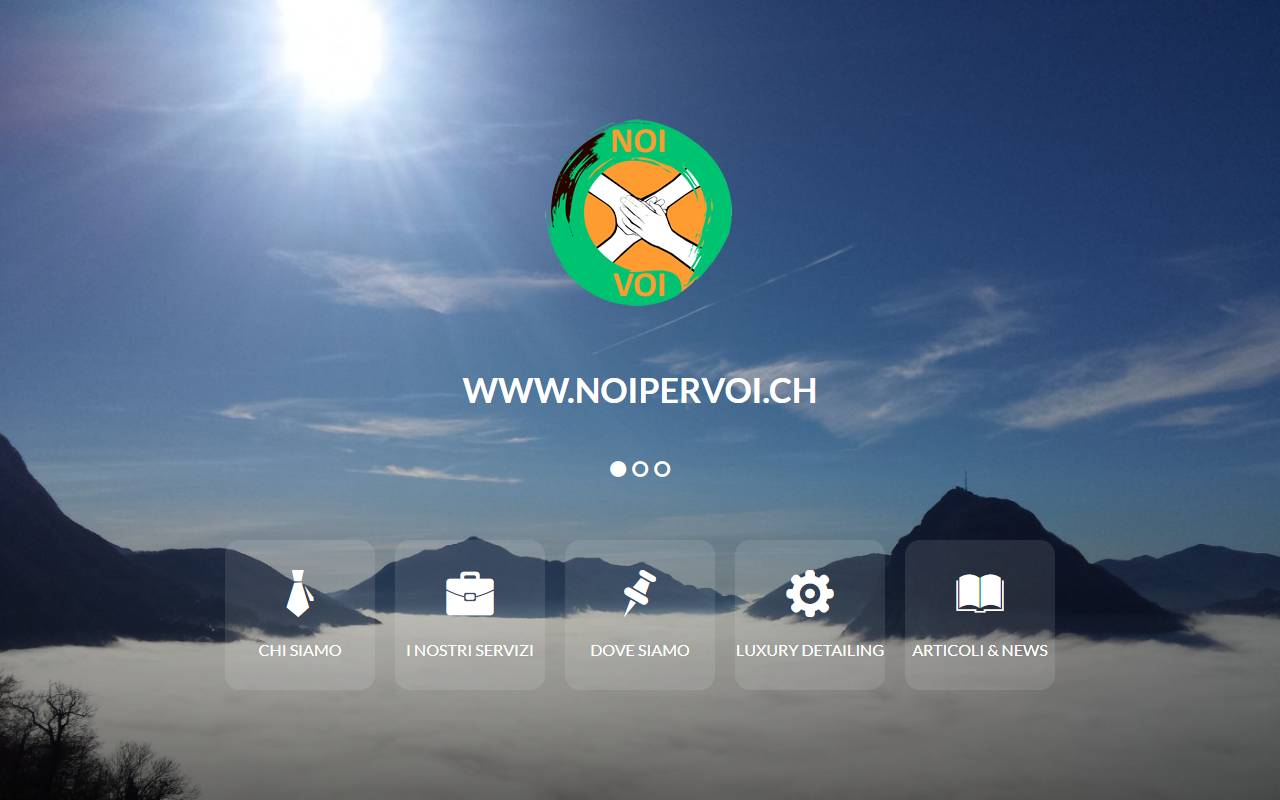 Anteprima del sito: NoiPerVoi Sagl