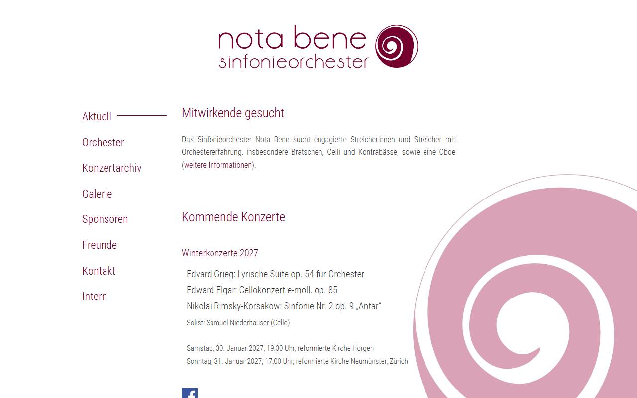Anteprima del sito: Nota-Bene Sagl