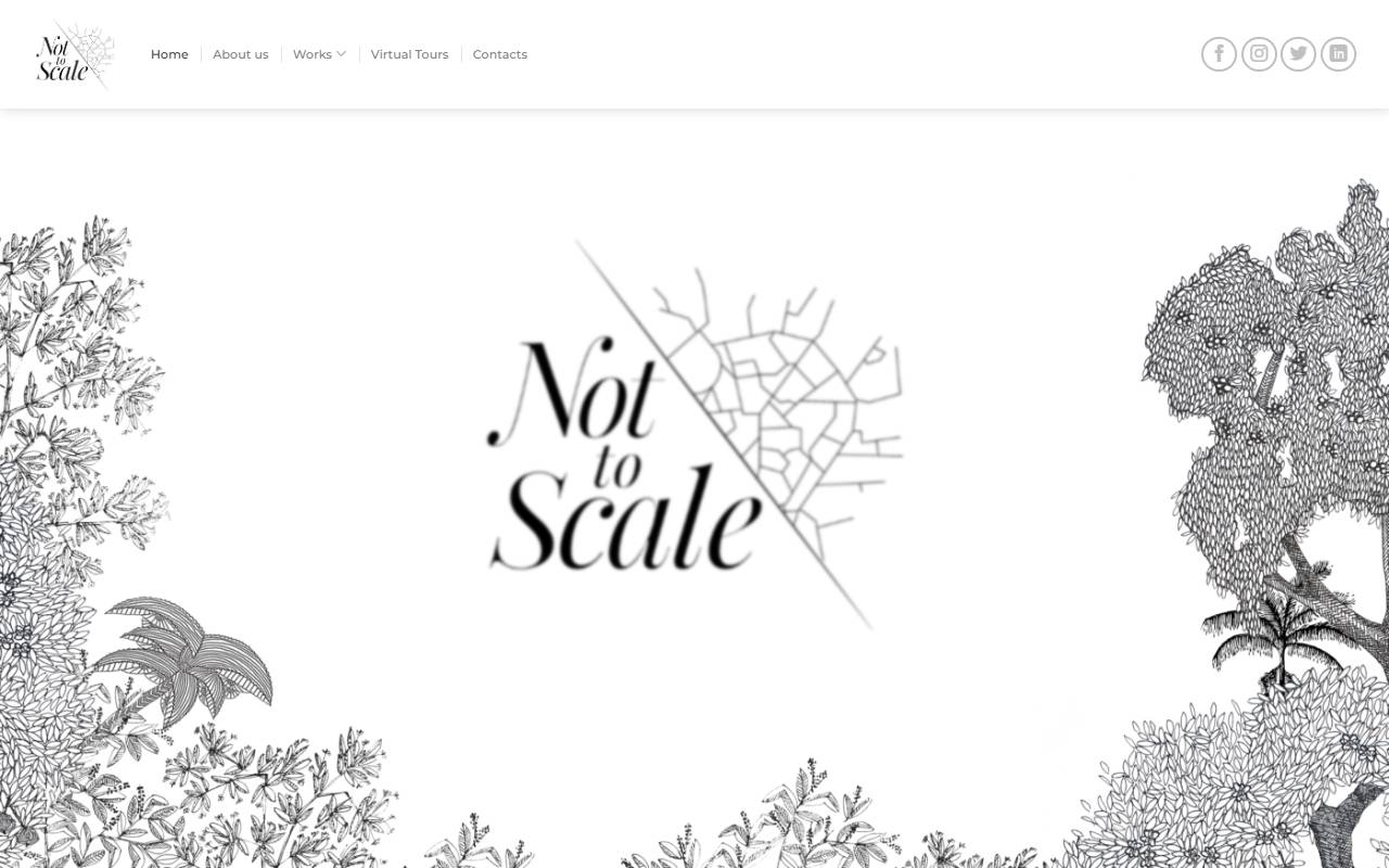 Anteprima del sito: NotToScale Architecture Sagl