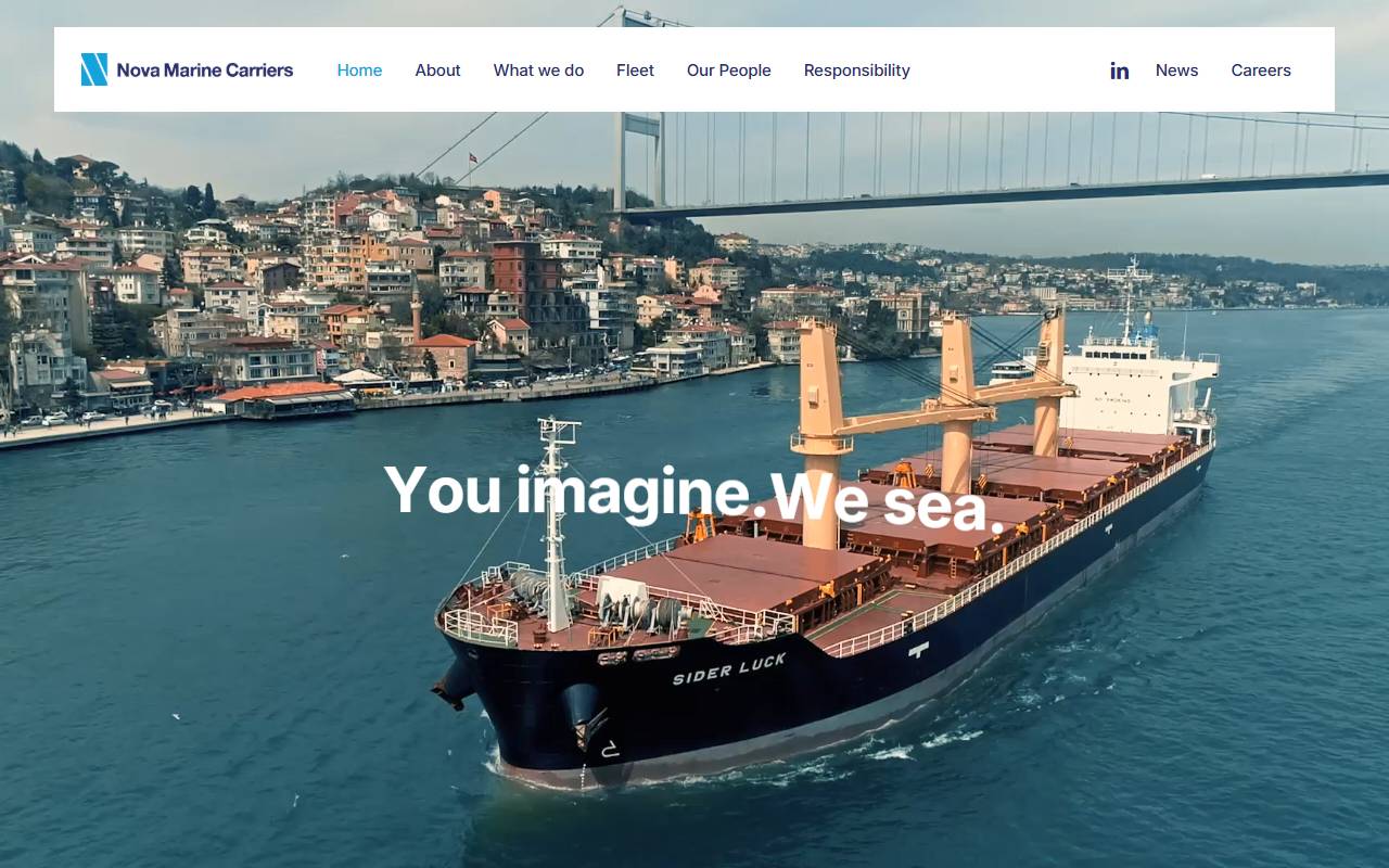 Anteprima del sito: NovaAlgoma Cement Carriers SA