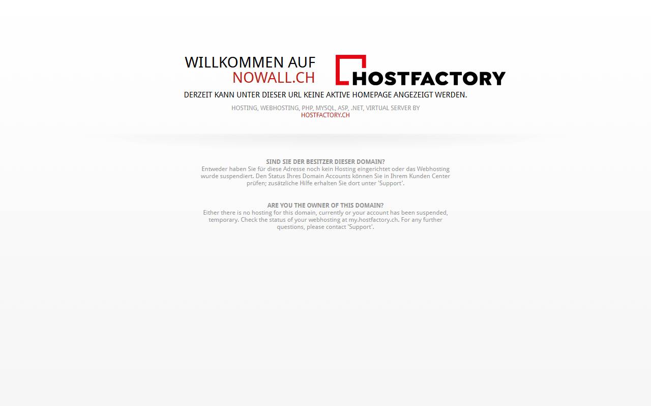 Anteprima del sito: NowAll Sagl