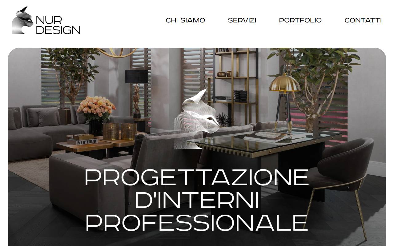 Anteprima del sito: NuR Design Sagl