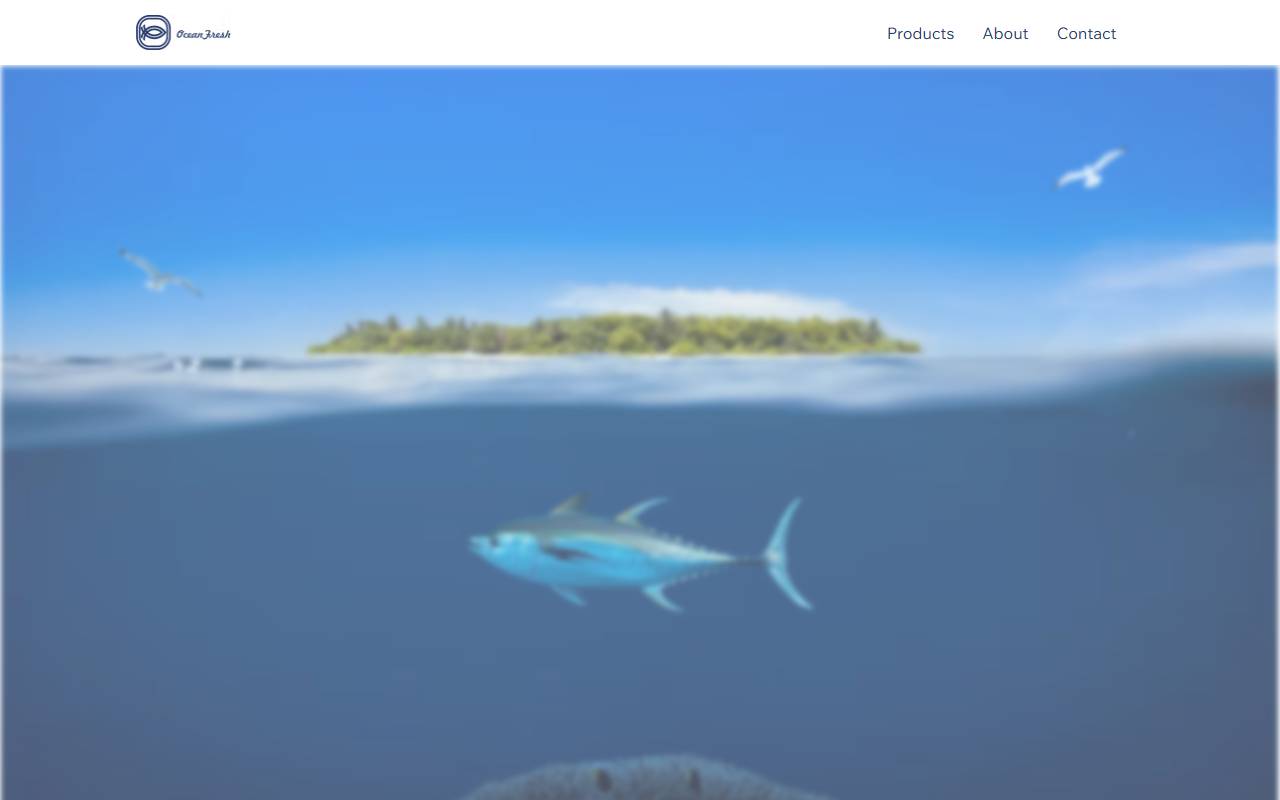 Anteprima del sito: Ocean Fresh Private Limited, Malé, Succursale di Lugano