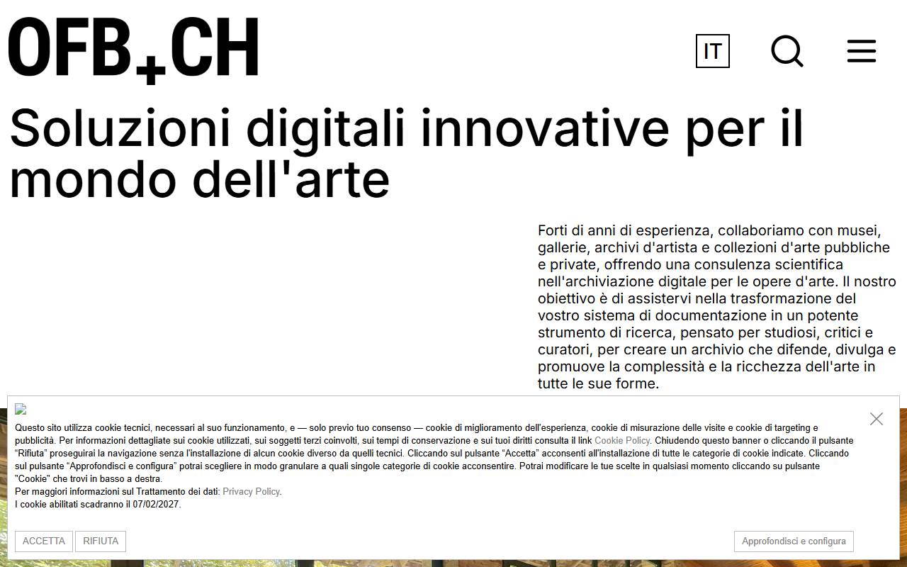 Anteprima del sito: OFFICINEBIT.CH SAGL