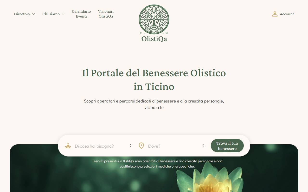 Anteprima del sito: OlistiQa SA