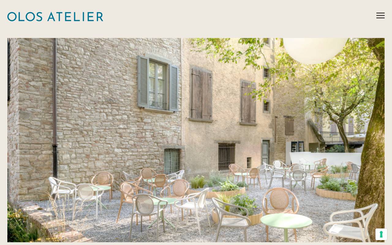 Anteprima del sito: OLOS ATELIER Sagl