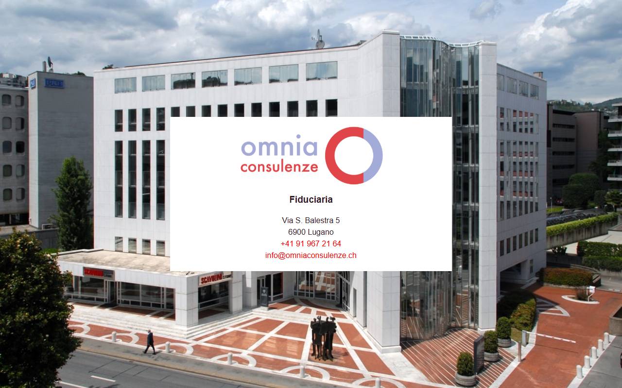 Anteprima del sito: Omnia Consulenze SA