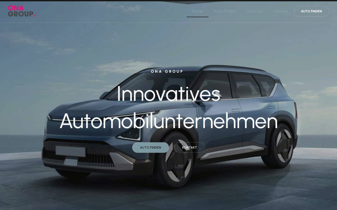 Anteprima del sito: ONA Group GmbH