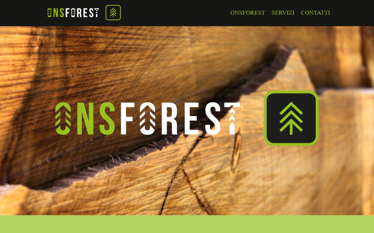Anteprima del sito: ONSFOREST Sagl