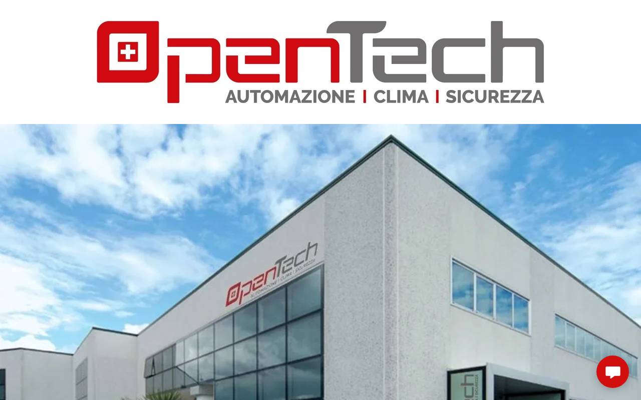 Anteprima del sito: Opentech Sagl