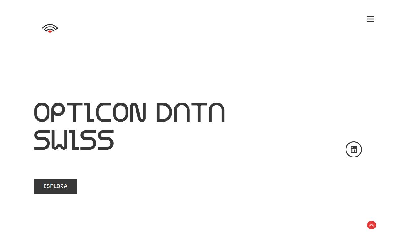 Anteprima del sito: Opticon Data Swiss Sagl