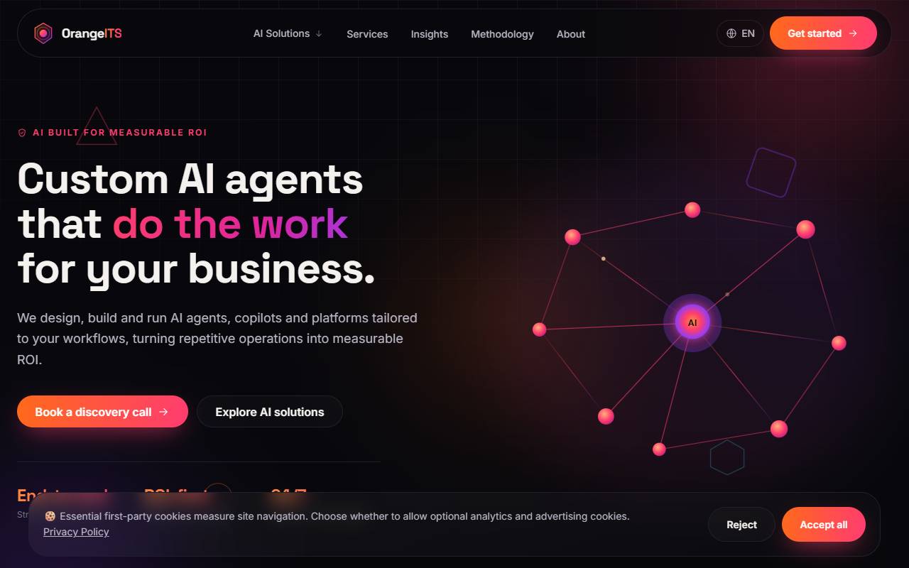 Anteprima del sito: Orange IT Services SA