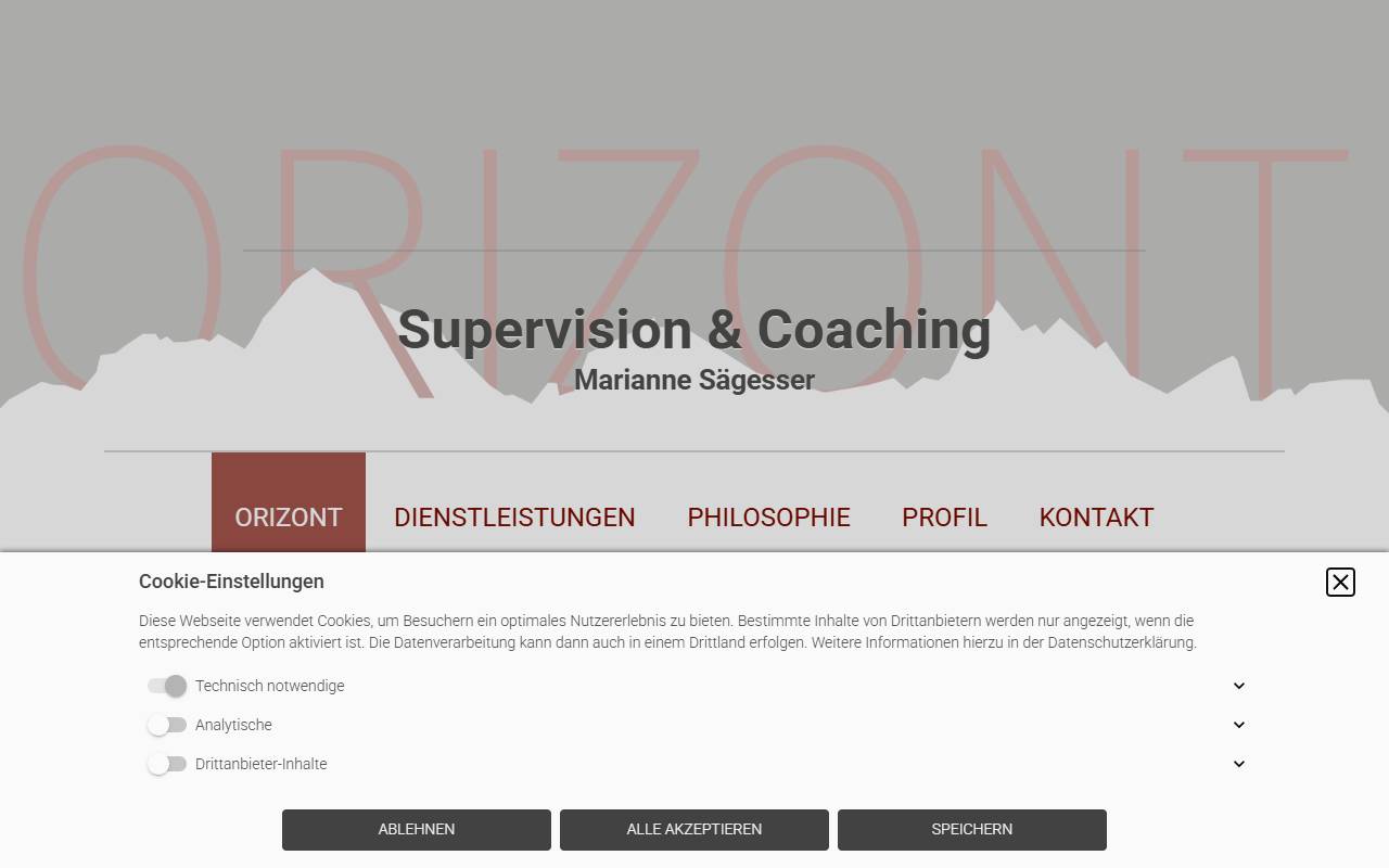 Anteprima del sito: Orizont Line Sagl