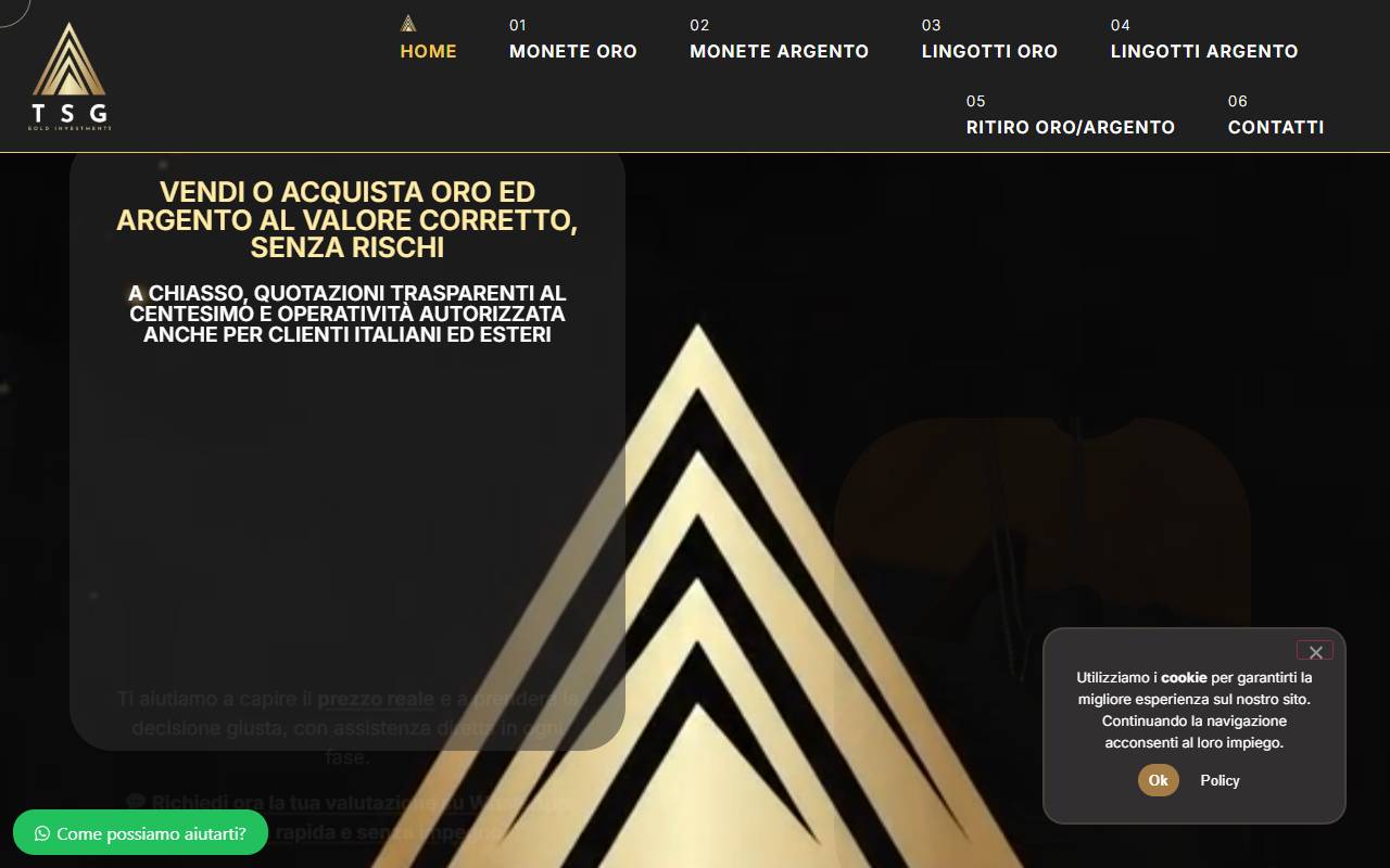 Anteprima del sito: T.S.G. Chiasso SA