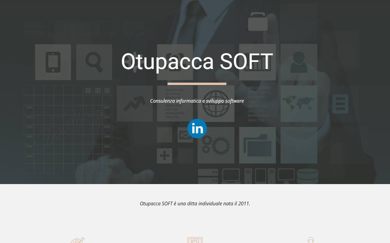 Anteprima del sito: OTUPACCA SOFT