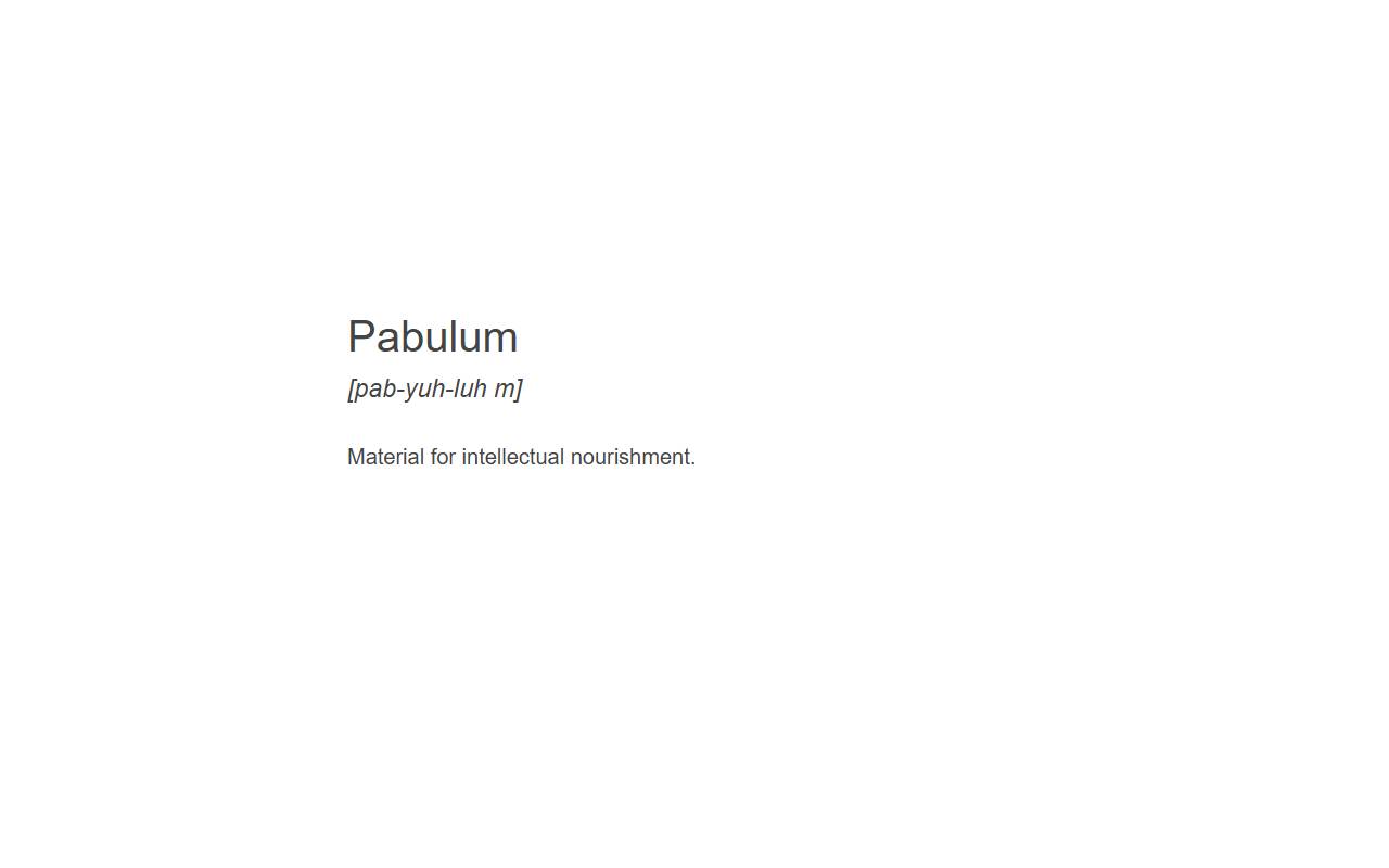 Anteprima del sito: Pabulum Sagl