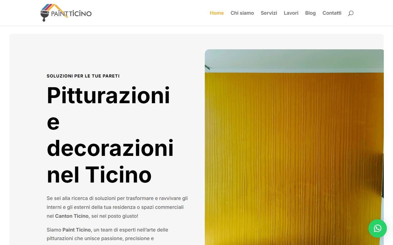 Anteprima del sito: Paint Ticino di Ilija Juric
