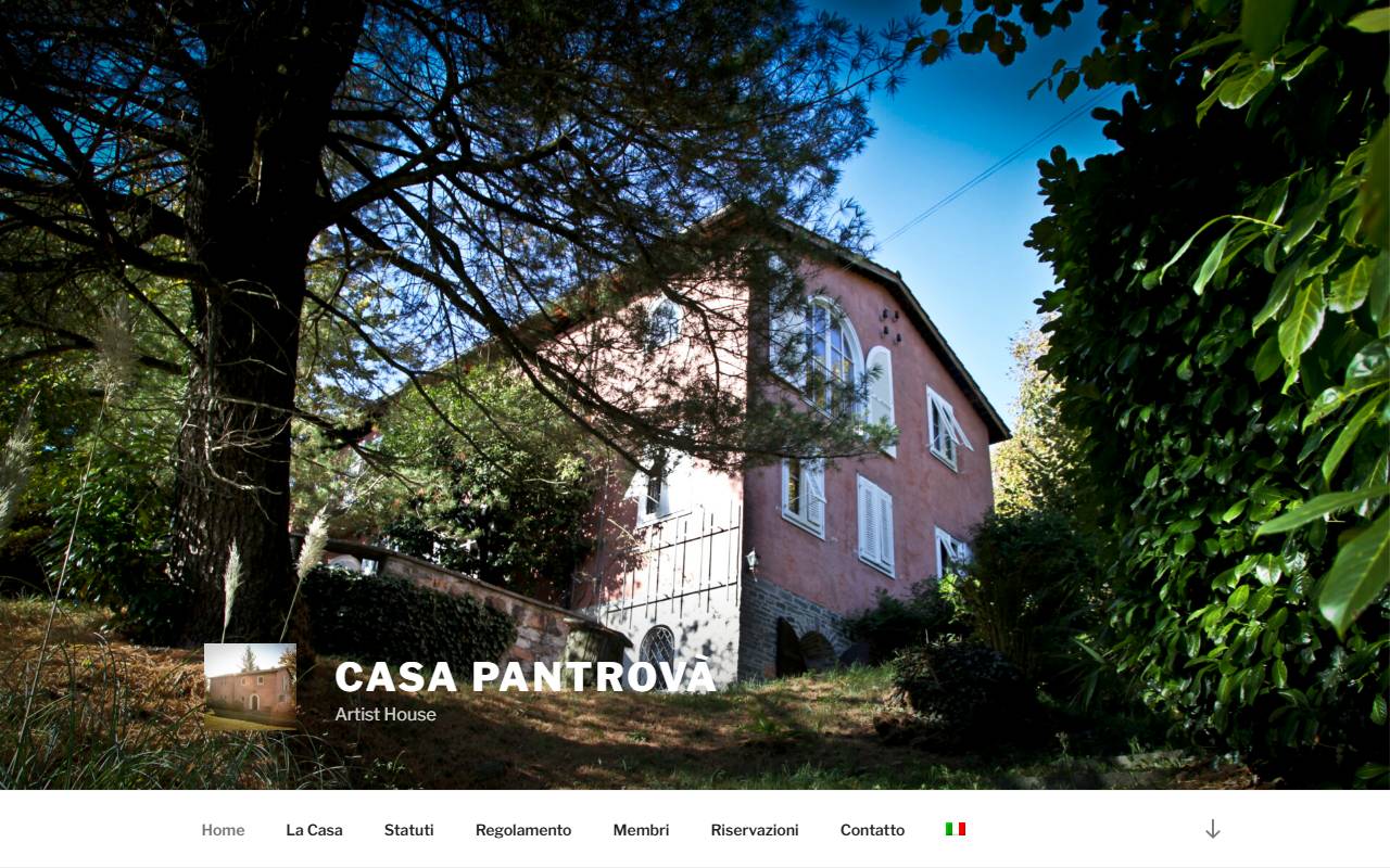 Anteprima del sito: Associazione Casa Pantrovà