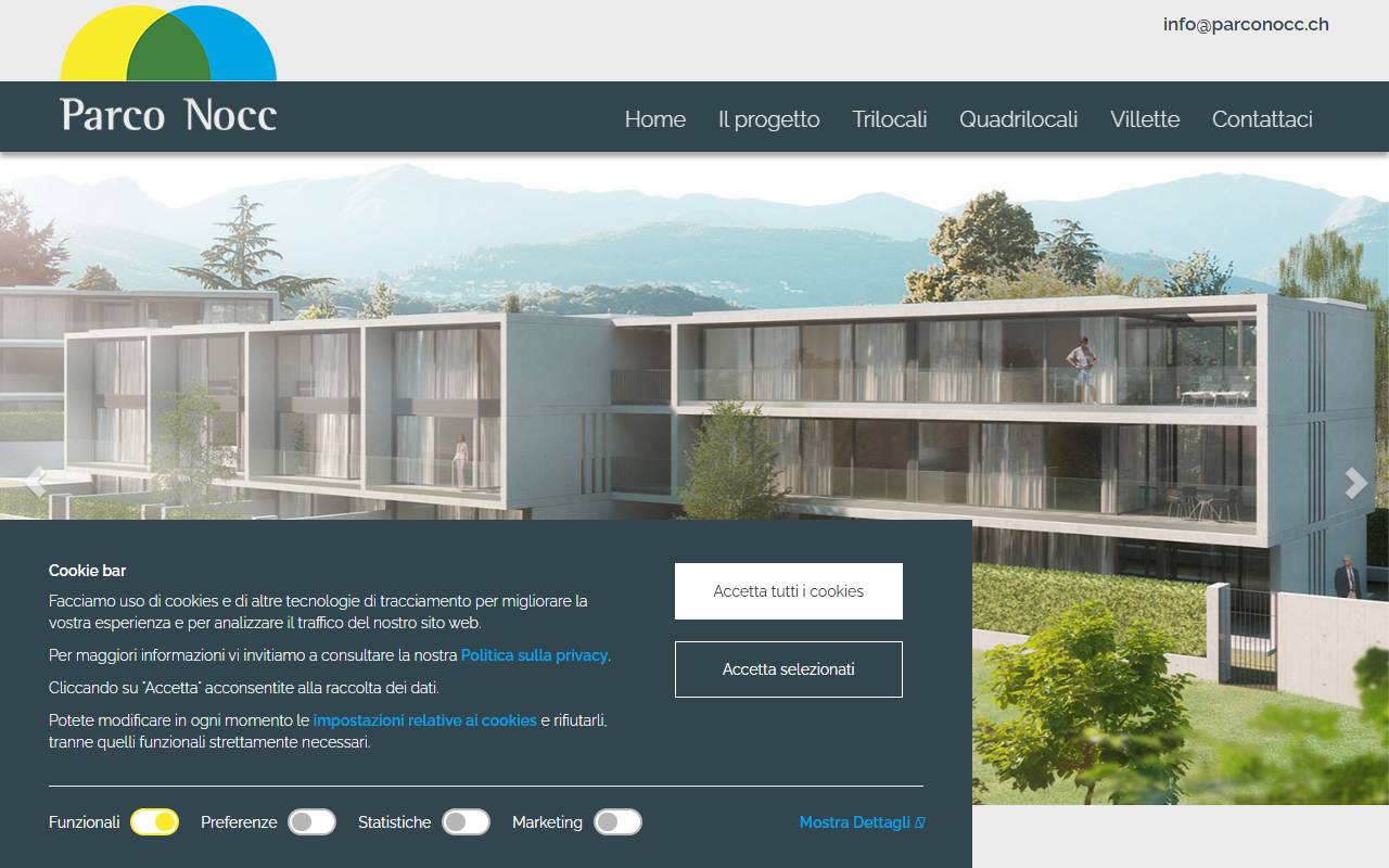 Anteprima del sito: Parco Nocc SA