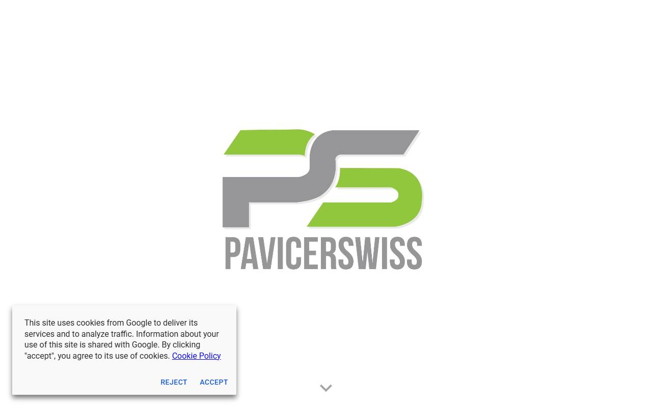 Anteprima del sito: Pavicerswiss Sagl
