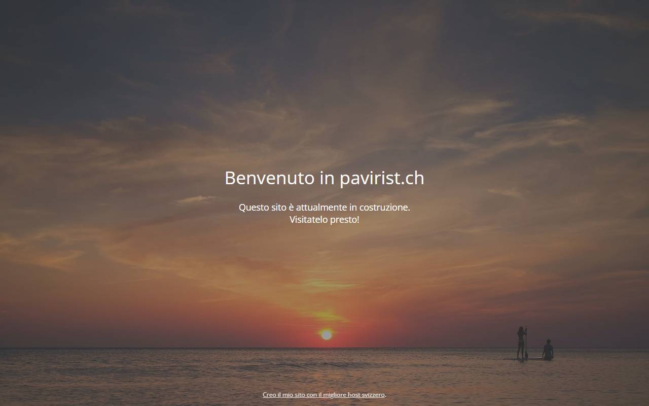 Anteprima del sito: PAVIRIST Sagl