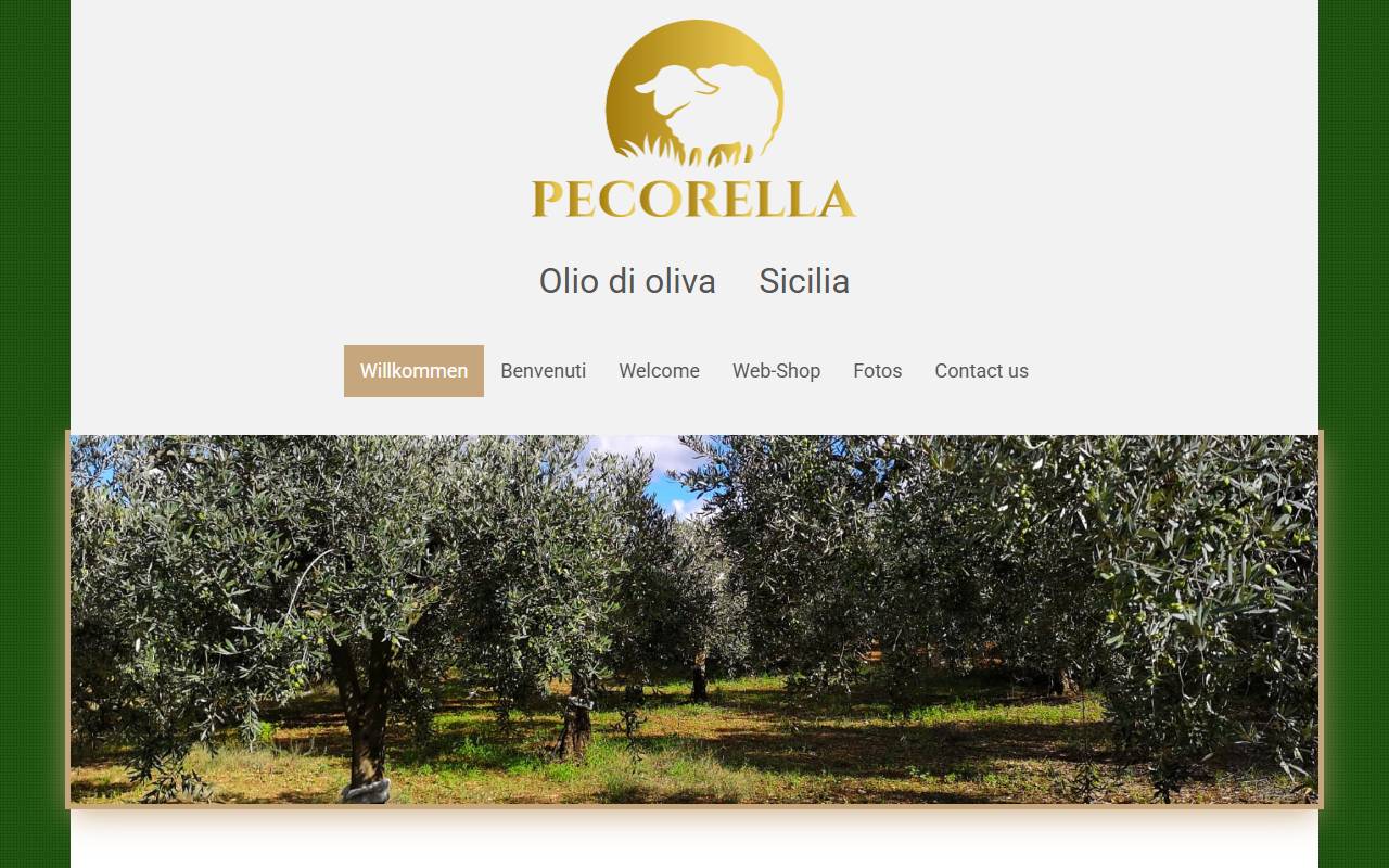 Anteprima del sito: Pecorella Sagl