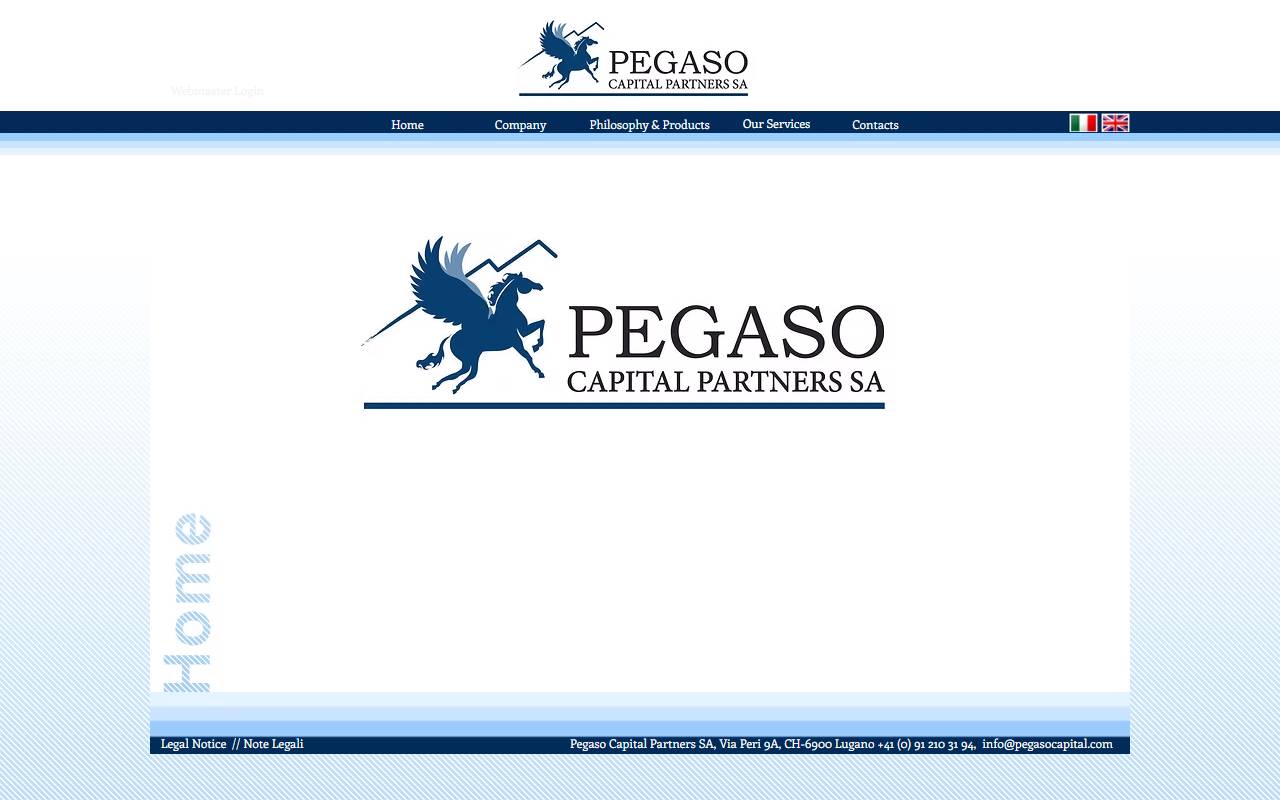 Anteprima del sito: Pegaso Capital Partners SA