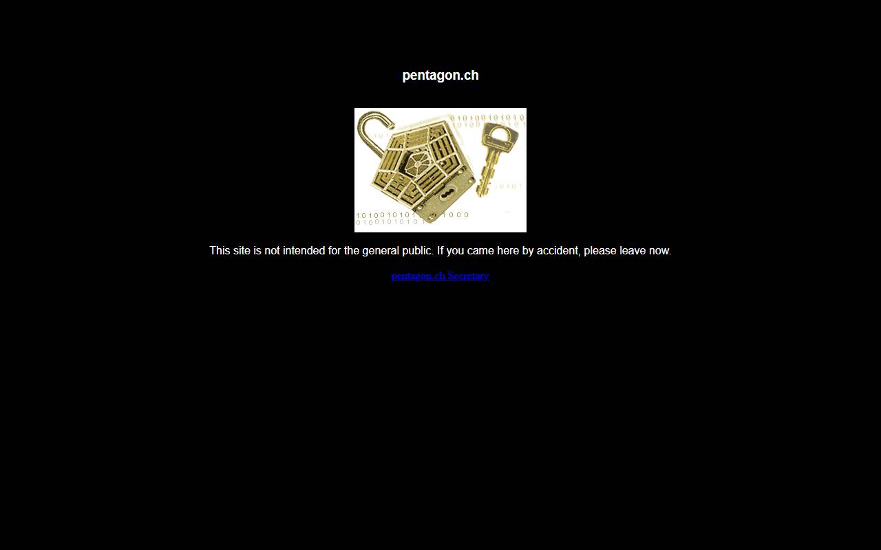 Anteprima del sito: Pentagon Labs Sagl