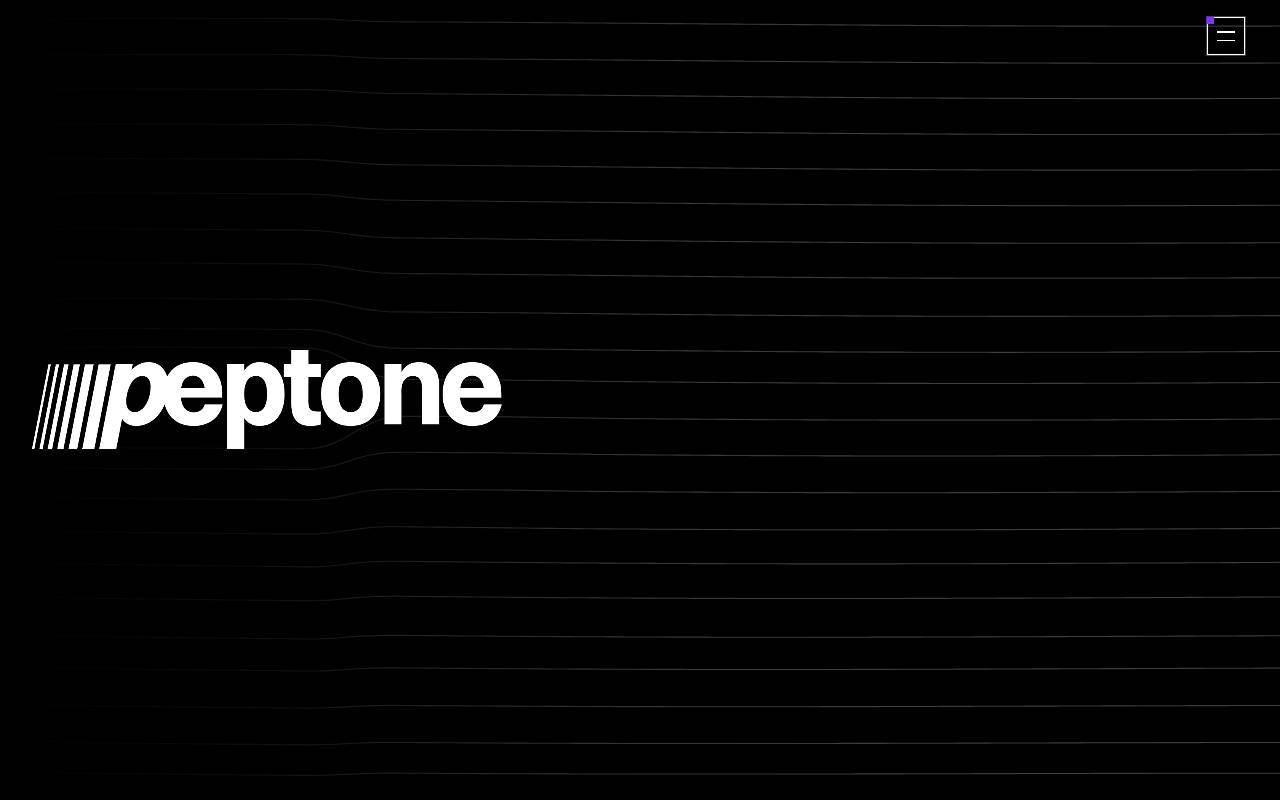 Anteprima del sito: Peptone Switzerland AG