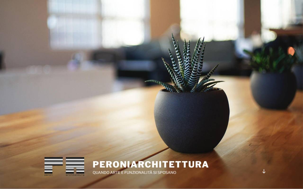 Anteprima del sito: PERONI ARCHITETTURA