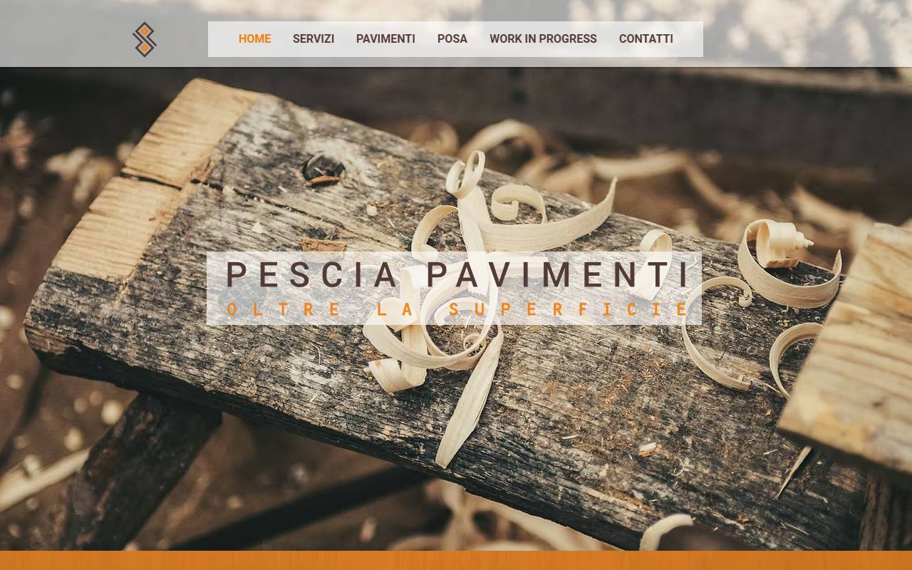 Anteprima del sito: A. Pescia Pavimenti SA