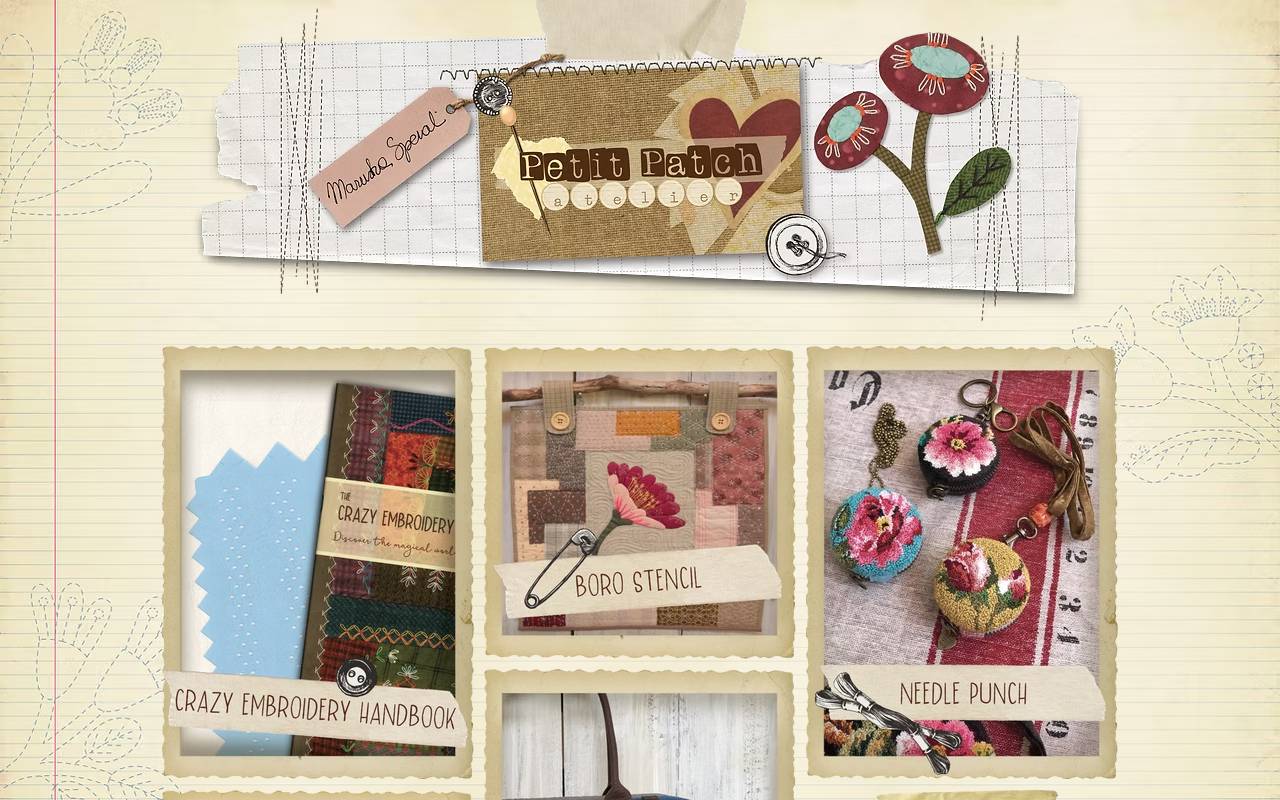 Anteprima del sito: Petit Patch atelier Sagl