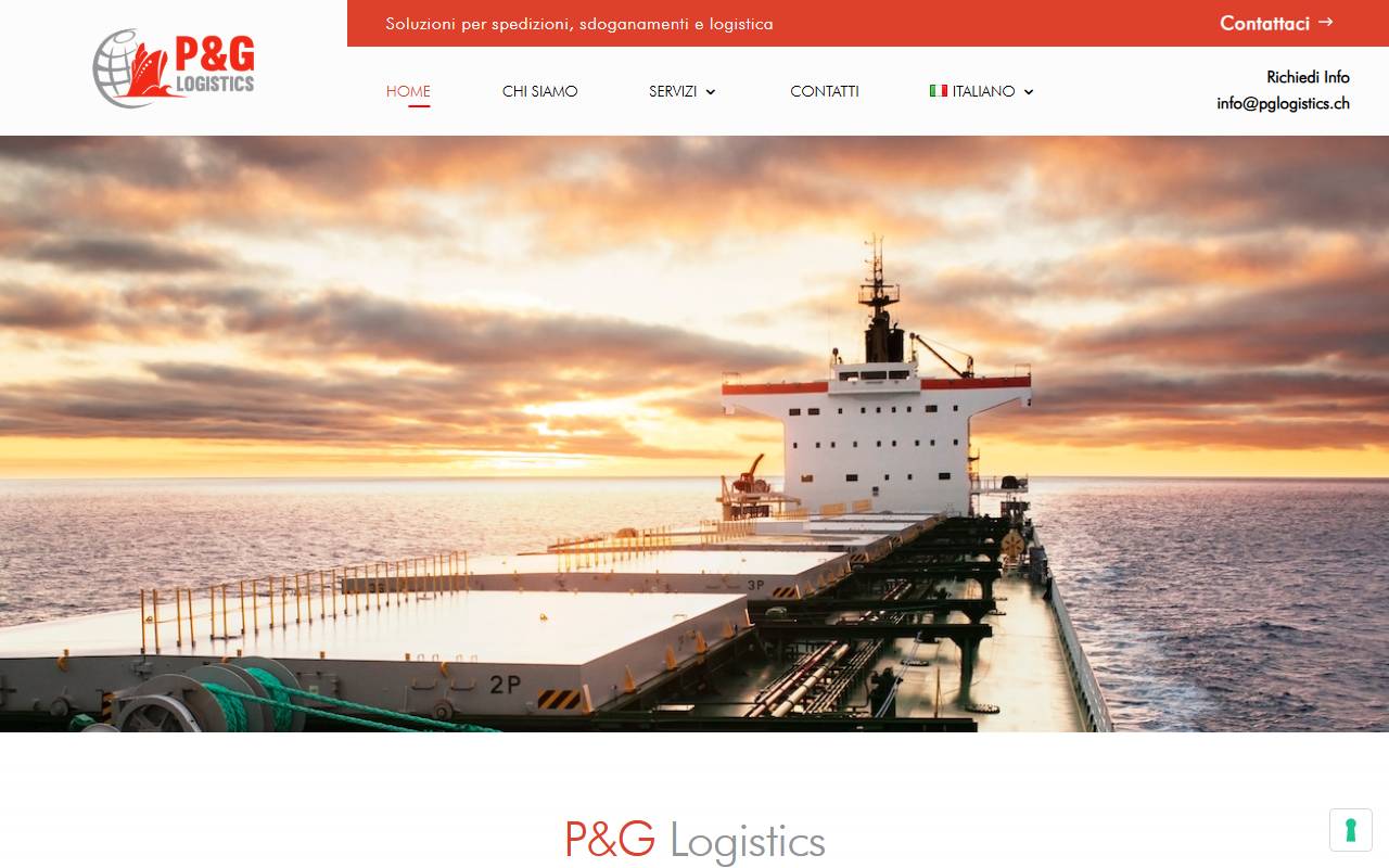 Anteprima del sito: P&G Logistics SA