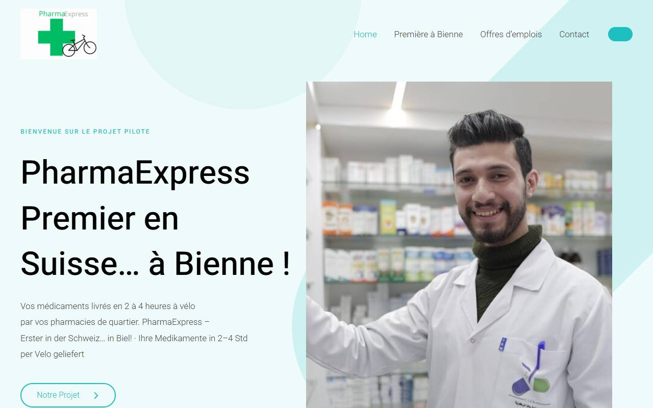 Anteprima del sito: PharmaExpress Chiasso Stazione Sagl
