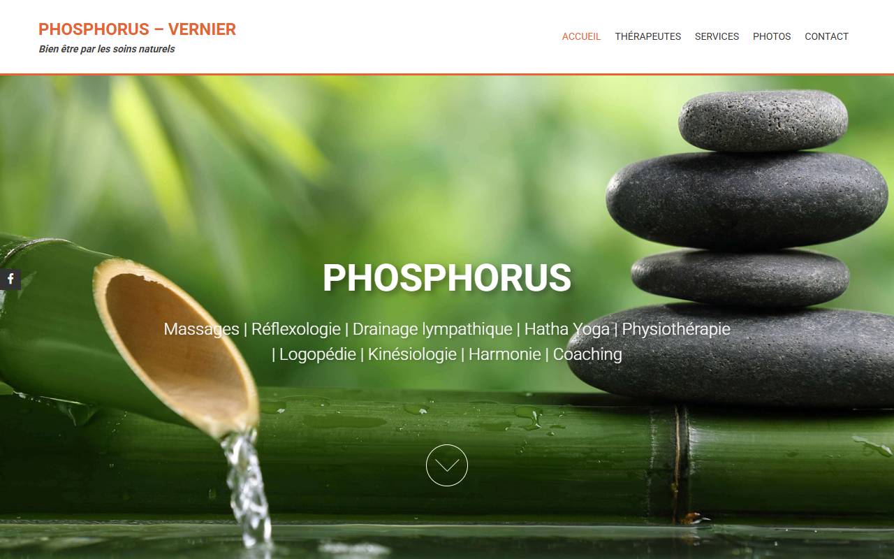 Anteprima del sito: Phosphorus Consulting & Commercial Sagl