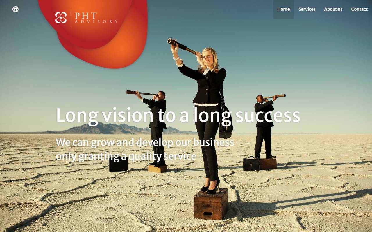 Anteprima del sito: PHT Advisory Sagl