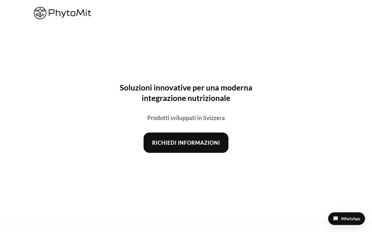 Anteprima del sito: PhytoMit SA