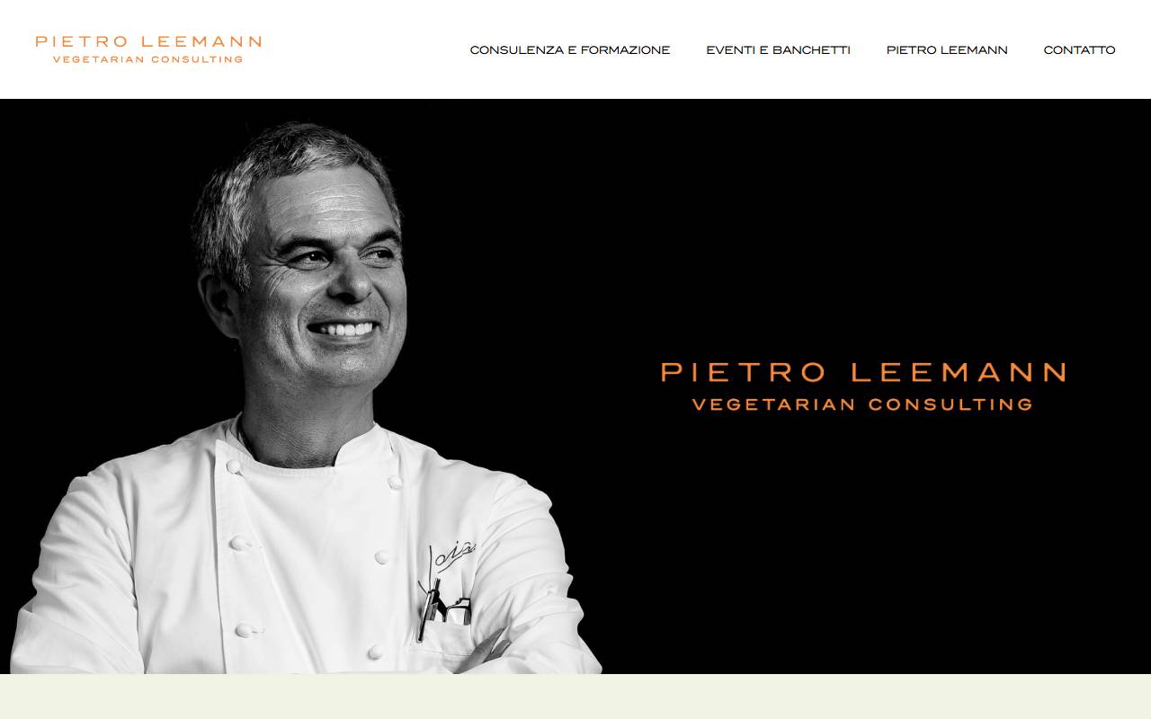 Anteprima del sito: Pietro Leemann vegetarian consulting Sagl