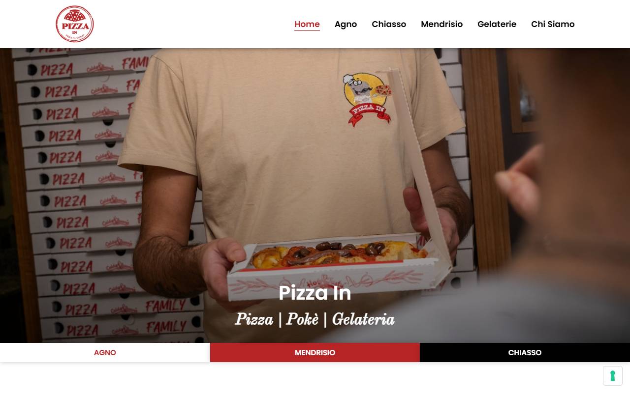 Anteprima del sito: PIZZA IN SA